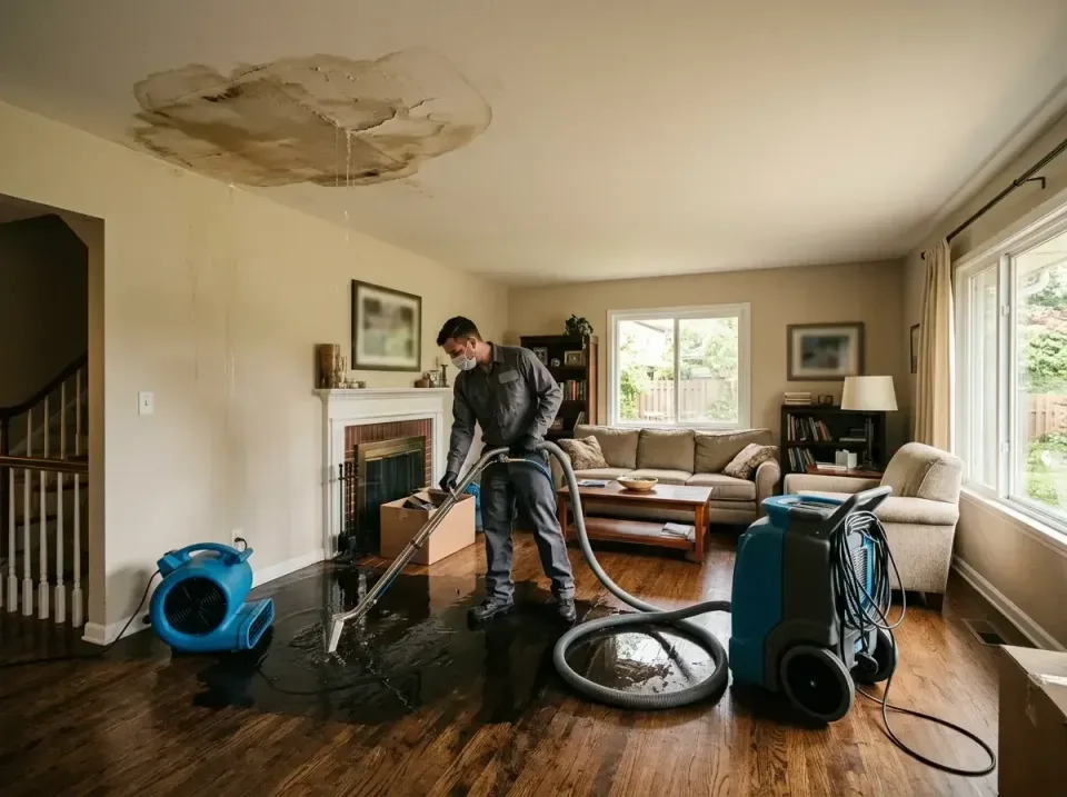 attic-pipe-burst-ceiling-drip-008 — frequently asked questions, Water Damage Restoration & Carpet Care in Mexico, MO